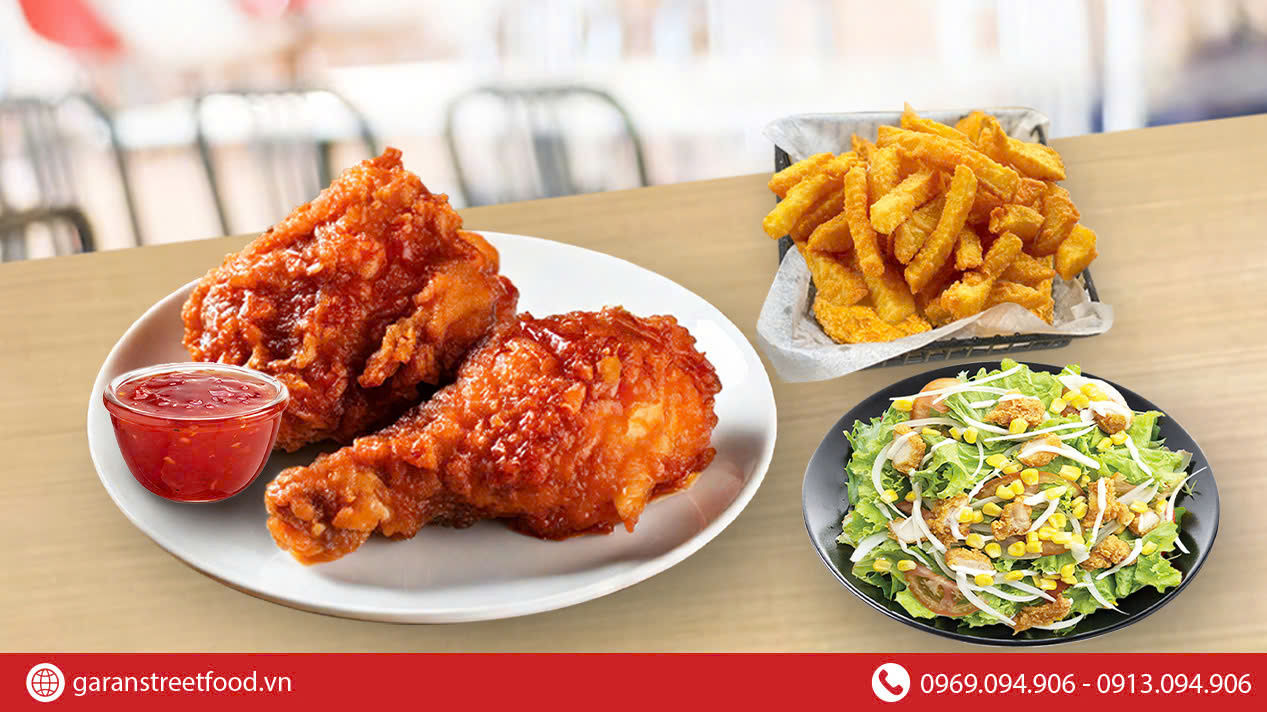 ĐÙI GÀ CAY “ GIÒN DA THẤM THỊT” CÙNG STREET FOOD