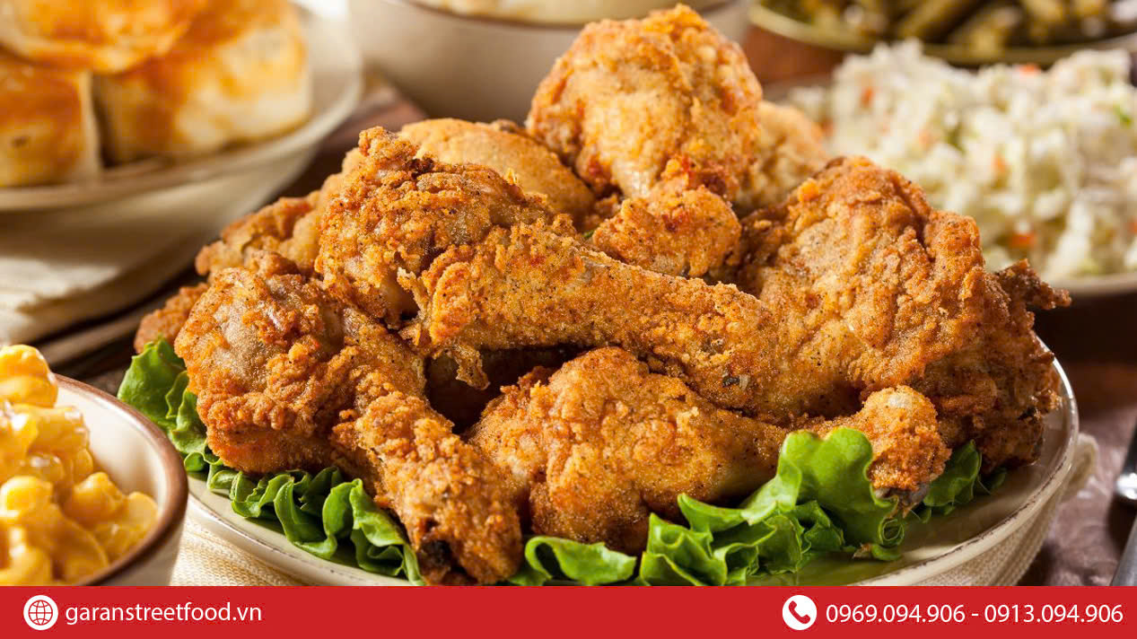 CÁCH LÀM GÀ RÁN GIÒN TAN CHIÊU ĐÃI CẢ NHÀ