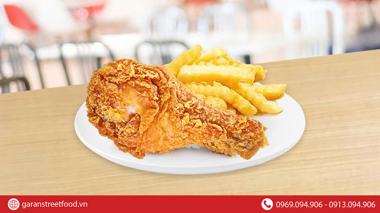 COMBO KHOAI TÂY GÀ RÁN CHO MÙA ĐÔNG