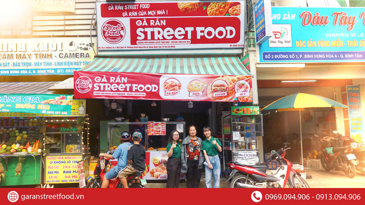 NÂNG CẤP CỬA HÀNG - NÂNG TẦM THƯƠNG HIỆU STREET FOOD