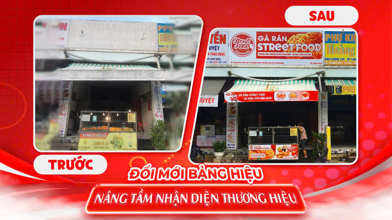 ĐỔI MỚI BẢNG HIỆU - NÂNG TẦM NHẬN DIỆN THƯƠNG HIỆU