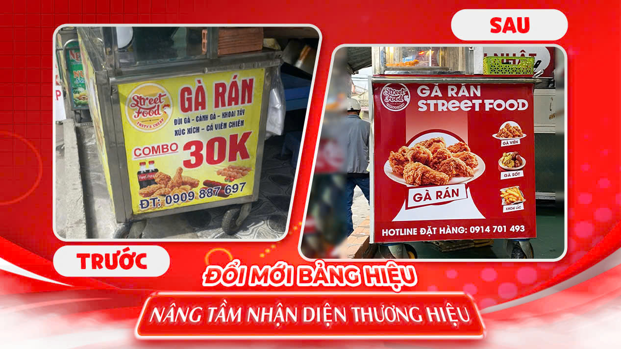 ĐỔI MỚI BẢNG HIỆU - NÂNG TẦM NHẬN DIỆN THƯƠNG HIỆU