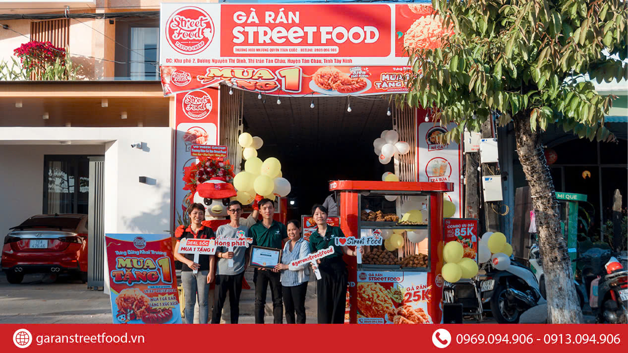 NHƯỢNG QUYỀN STREET FOOD - BƯỚC ĐỆM ĐẾN THÀNH CÔNG