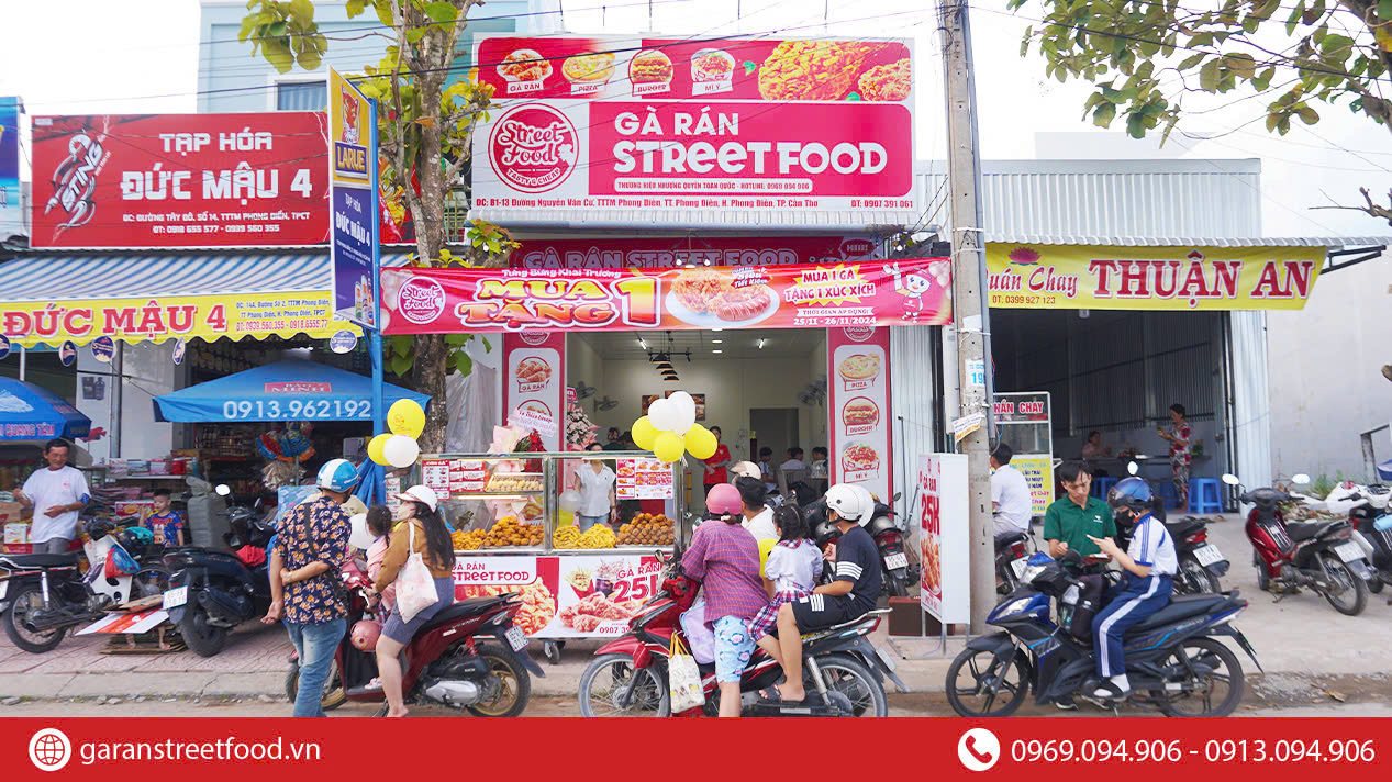 LỢI ÍCH NHƯỢNG QUYỀN THƯƠNG HIỆU STREET FOOD 