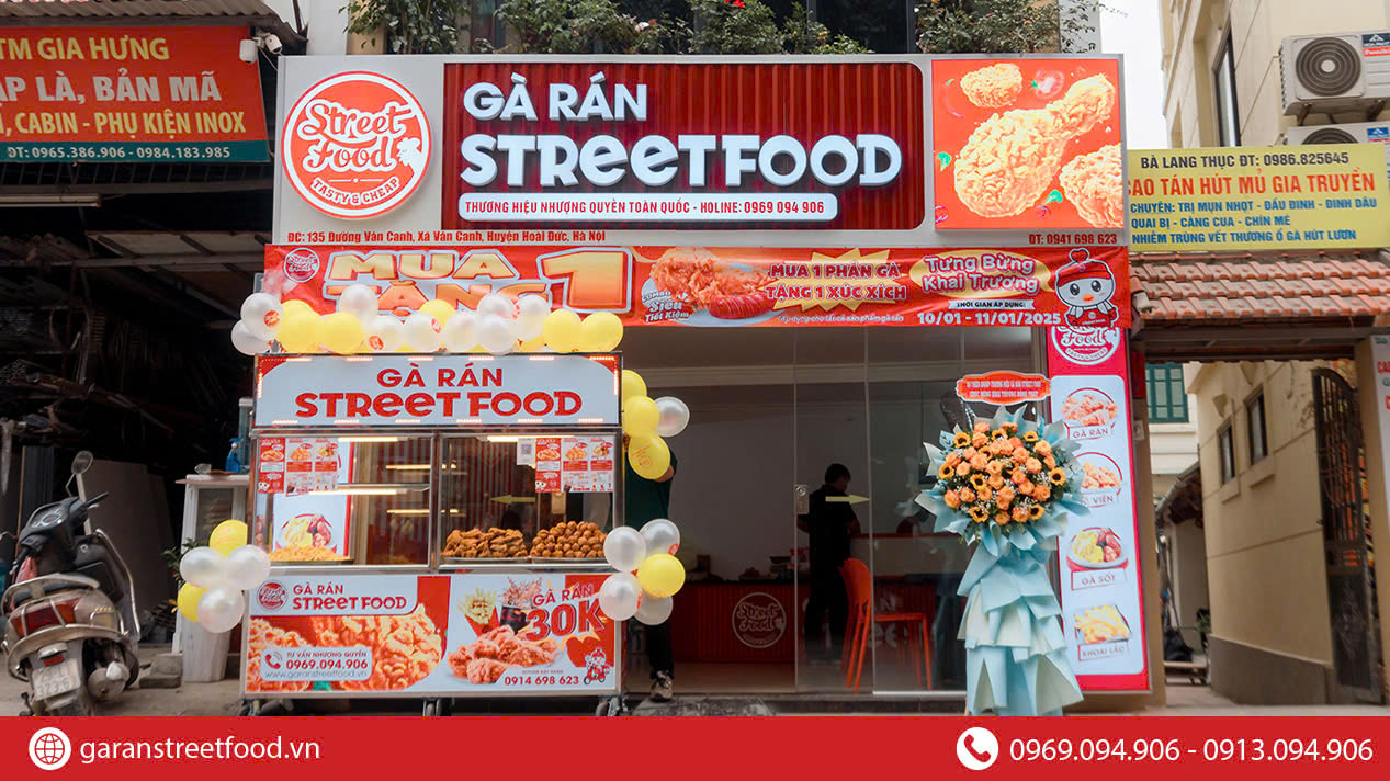 BƯỚC ĐẦU HÀNH TRÌNH THÀNH CÔNG CÙNG STREET FOOD