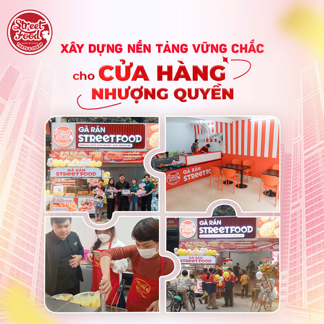 XÂY DỰNG NỀN TẢNG VỮNG CHẮC CHO CỬA HÀNG NHƯỢNG QUYỀN