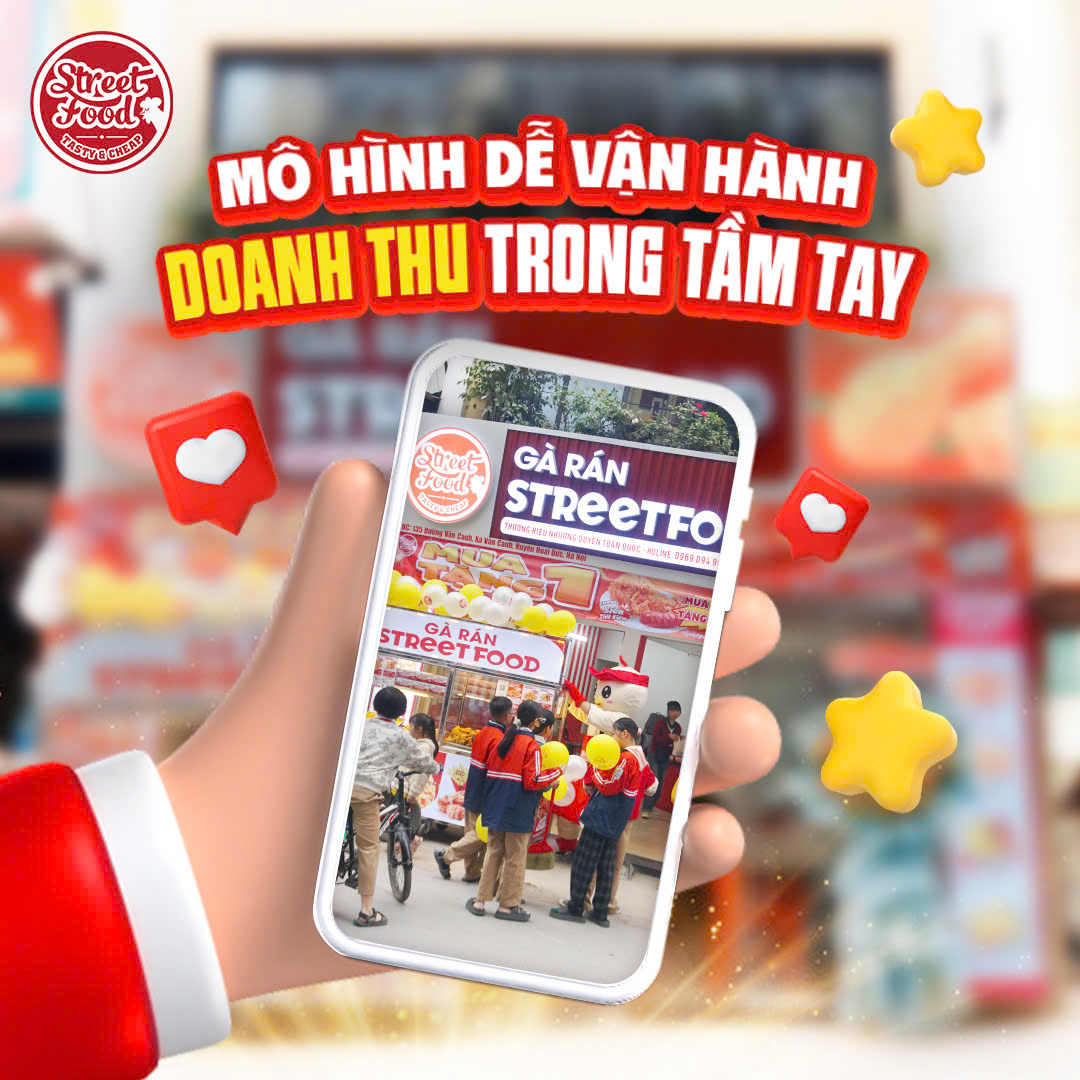 MÔ HÌNH KINH DOANH NHƯỢNG QUYỀN STREET FOOD