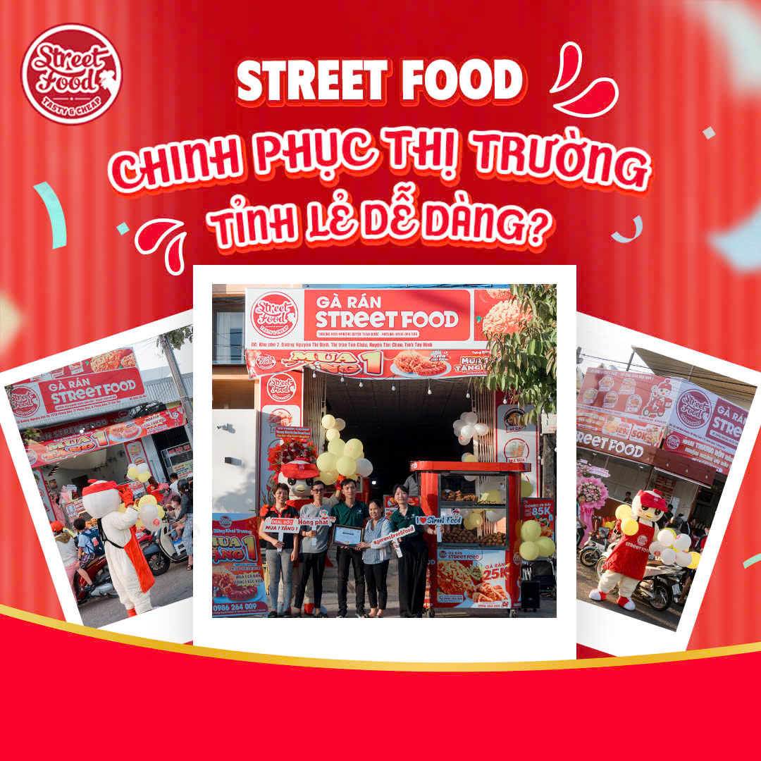 STREET FOOD BIẾN GIẤC MƠ LÀM CHỦ THÀNH HIỆN THỰC