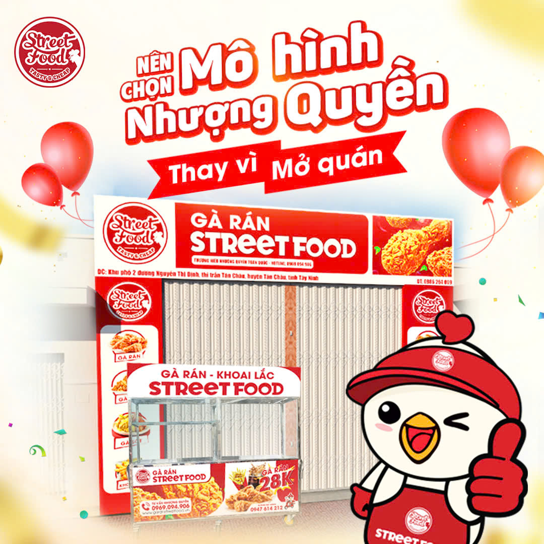 NÊN CHỌN MÔ HÌNH NHƯỢNG QUYỀN THAY VÌ MỞ QUÁN