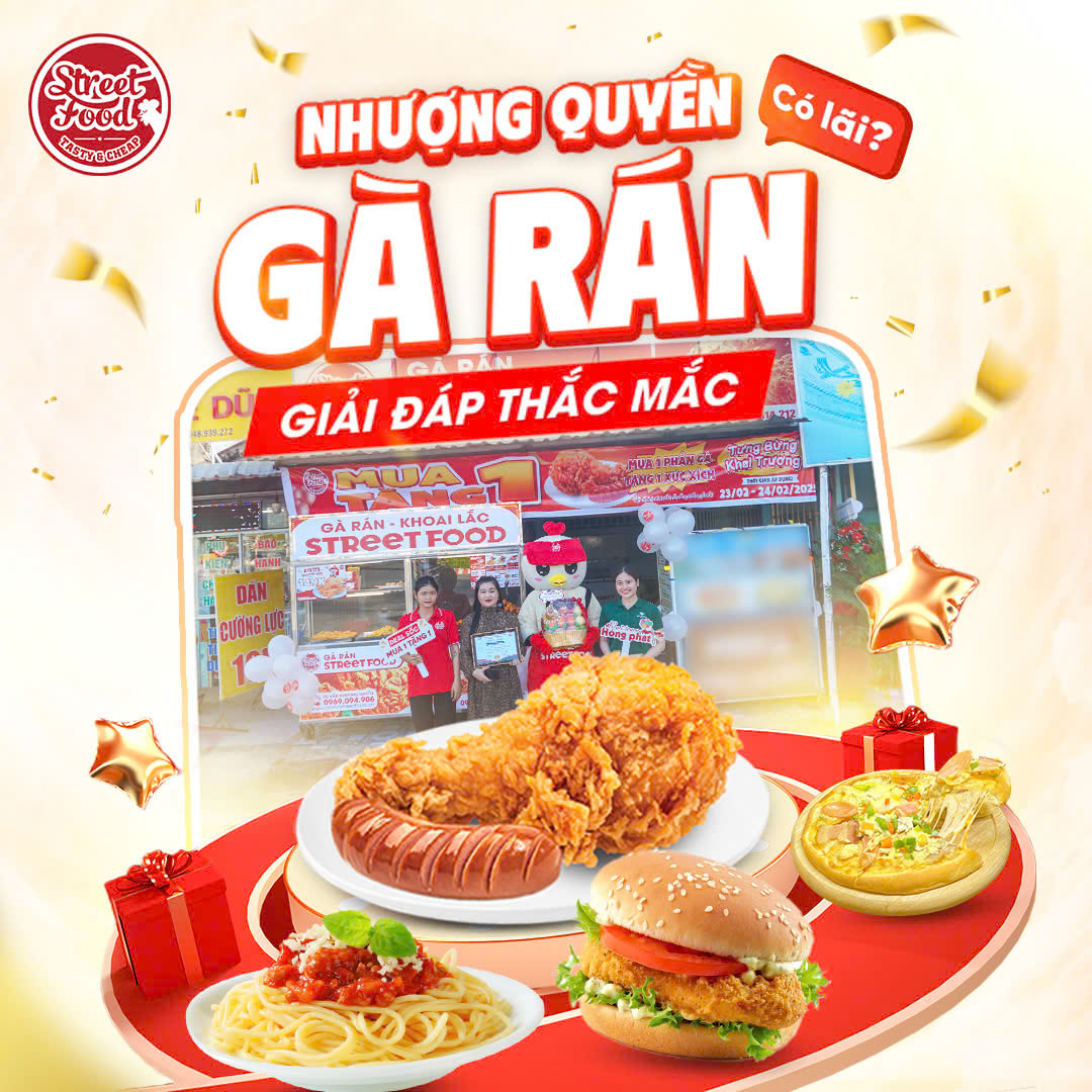 NHƯỢNG QUYỀN GÀ RÁN CÓ LÃI? GIẢI ĐÁP THẮC MẮC