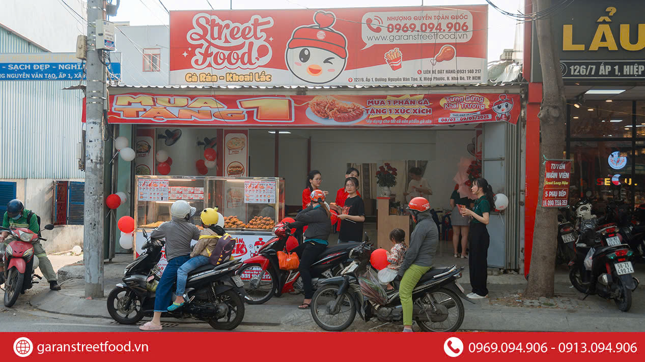 STREET FOOD - MÔ HÌNH NHỎ LẺ ĐẾN HỆ THỐNG NHƯỢNG QUYỀN