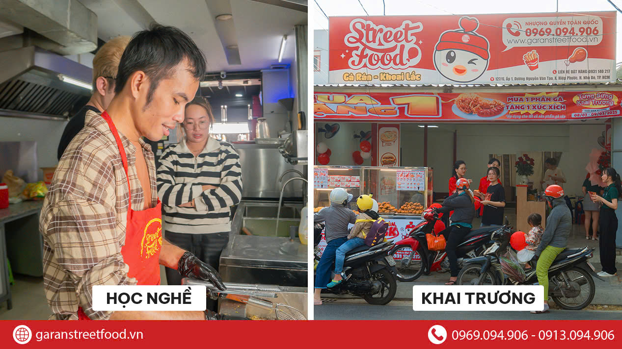 HÀNH TRÌNH TRỞ THÀNH ĐỐI TÁC CỦA STREET FOOD