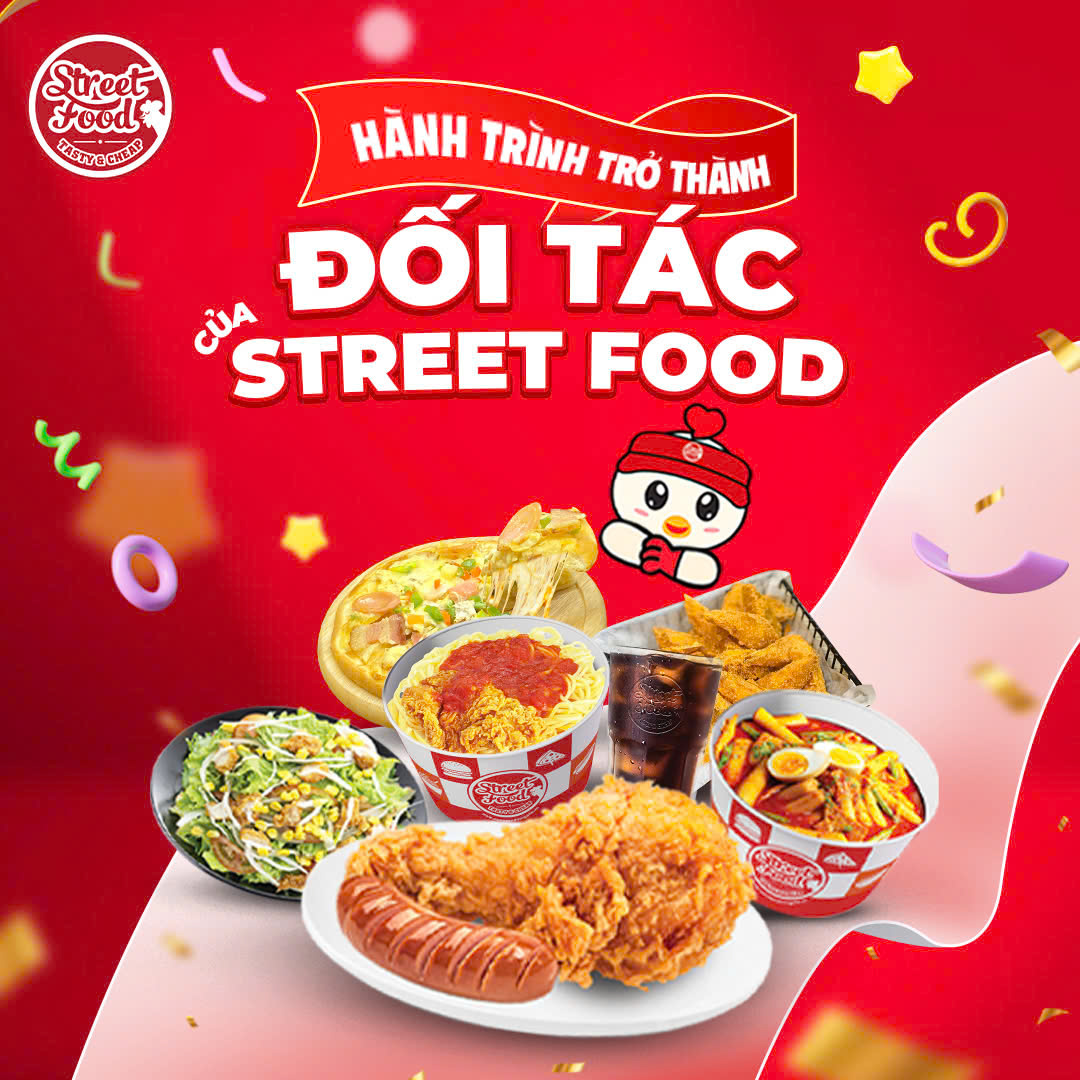 HÀNH TRÌNH TRỞ THÀNH ĐỐI TÁC CỦA STREET FOOD