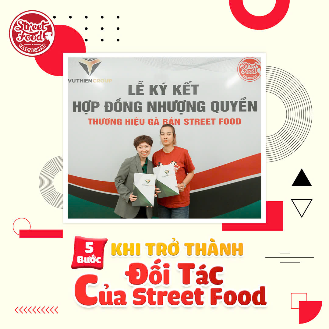 5 BƯỚC KHI TRỞ THÀNH ĐỐI TÁC CỦA STREET FOOD