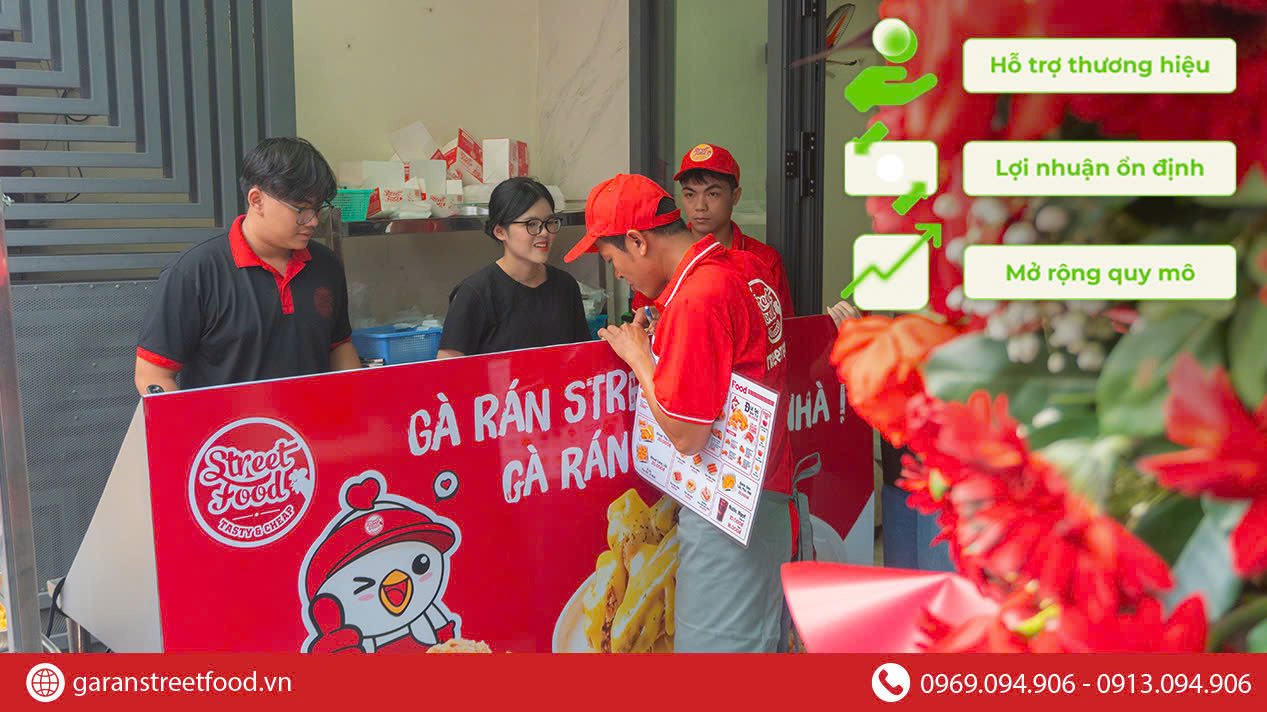 NHƯỢNG QUYỀN STREET FOOD - CƠ HỘI ĐẦU TƯ HẤP DẪN