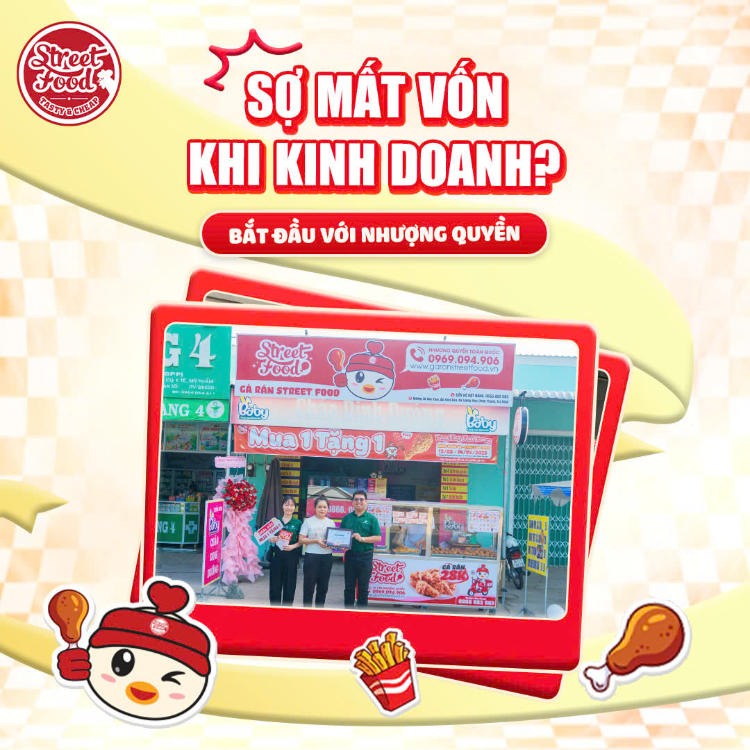 SỢ MẤT VỐN KHI KINH OANH? BẮT ĐẦU VỚI NHƯỢNG QUYỀN