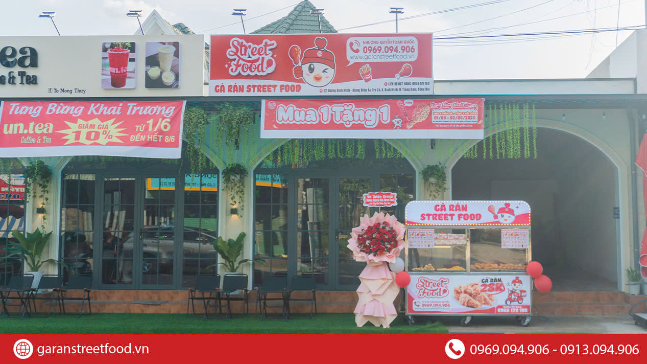 KHÔNG CÓ KINH NGHIỆM VẪN MỞ ĐƯỢC QUÁN GÀ RÁN