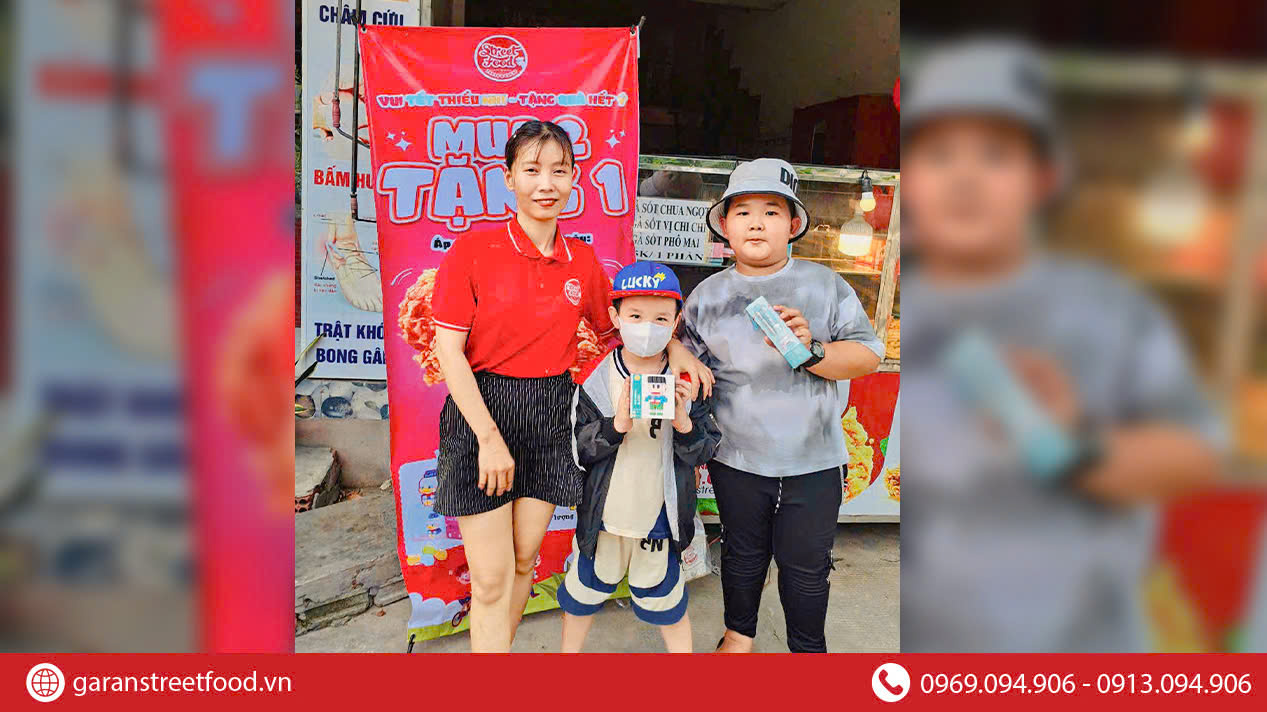CHƯƠNG TRÌNH 01.06 HẾT Ý - QUÀ TẶNG HẾT NẤC TẠI STREET FOOD