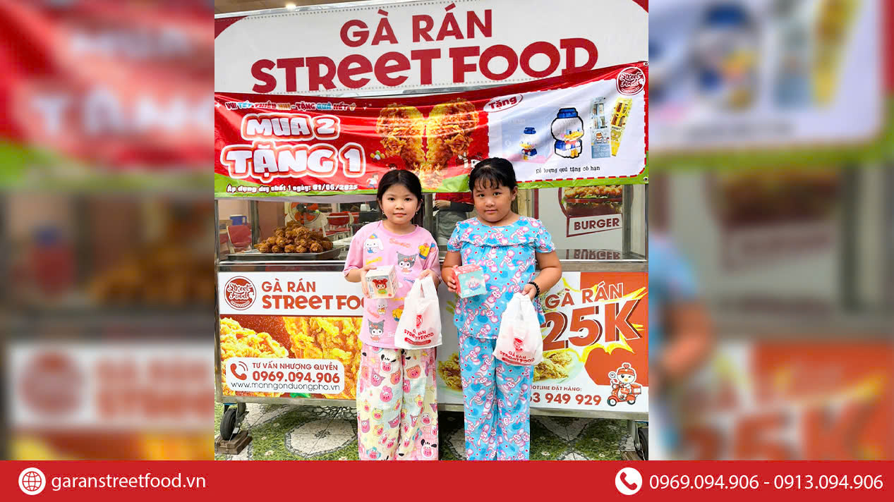 CHƯƠNG TRÌNH 01.06 HẾT Ý - QUÀ TẶNG HẾT NẤC TẠI STREET FOOD