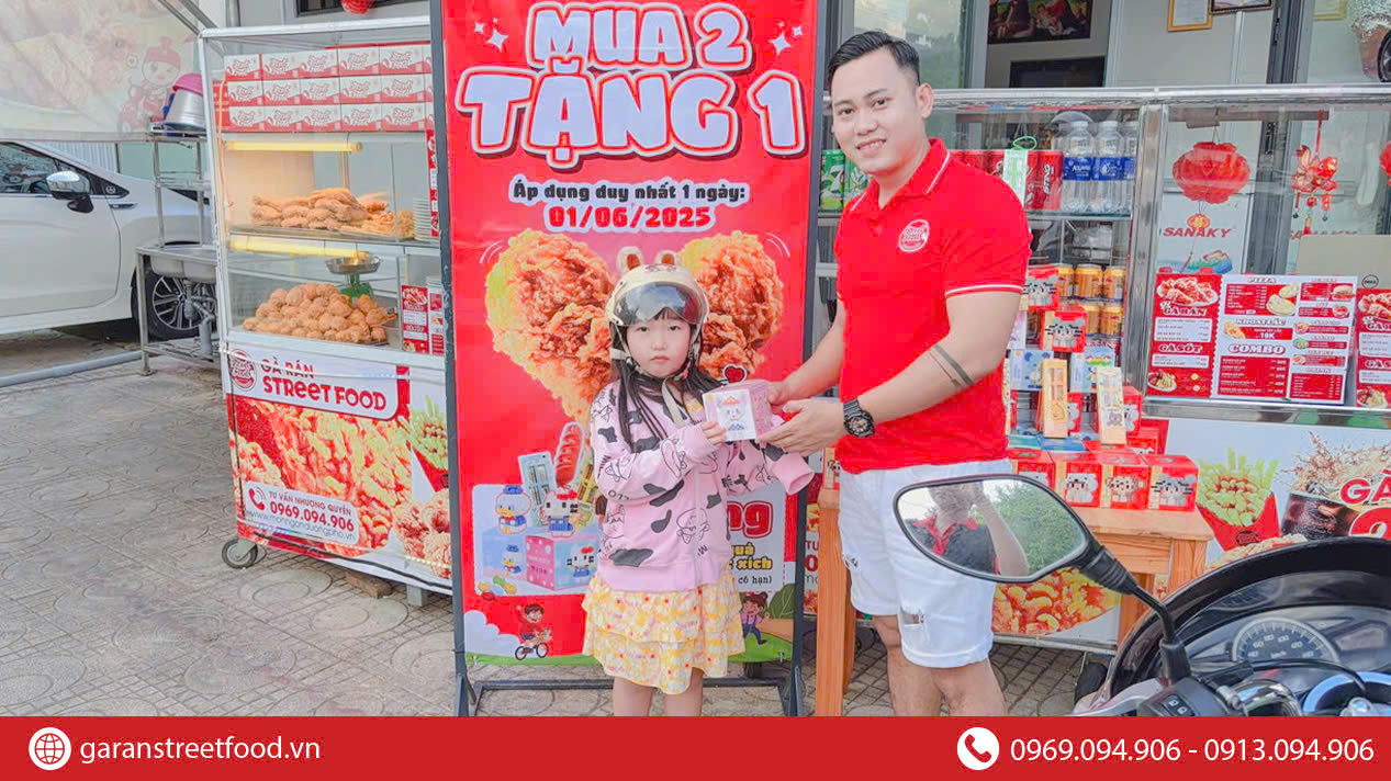 CHƯƠNG TRÌNH 01.06 HẾT Ý - QUÀ TẶNG HẾT NẤC TẠI STREET FOOD