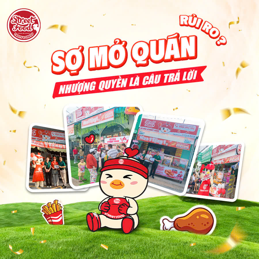 SỢ MỞ QUÁN RỦI RO? NHƯỢNG QUYỀN LÀ CÂU TRẢ LỜI