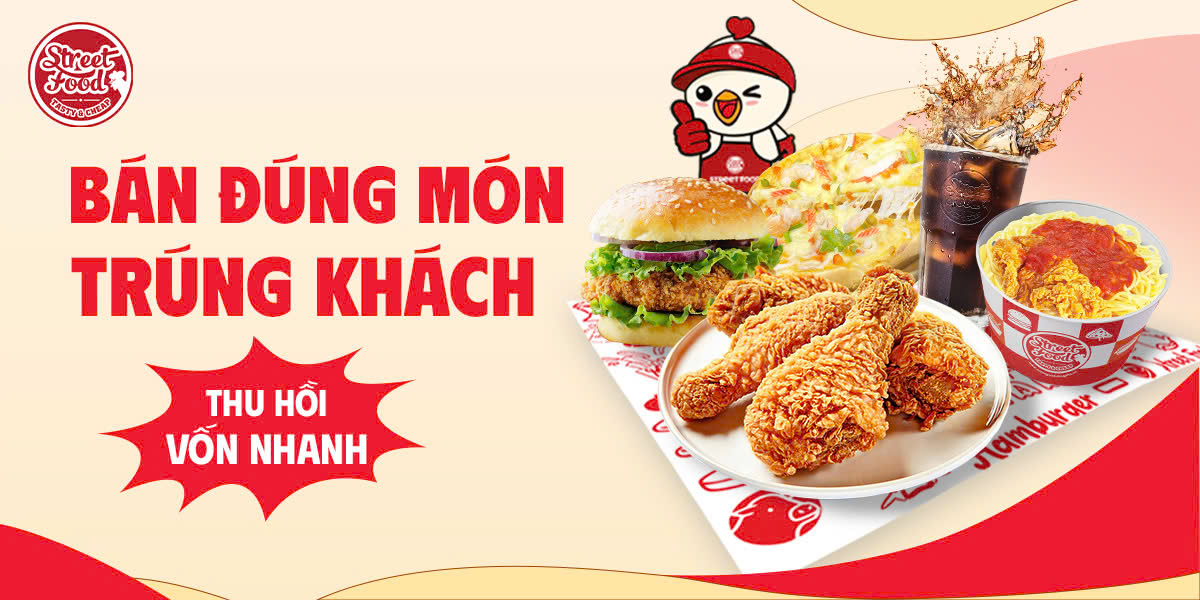 BÁN ĐÚNG MÓN – TRÚNG KHÁCH – LỜI NHANH CÙNG STREET FOOD