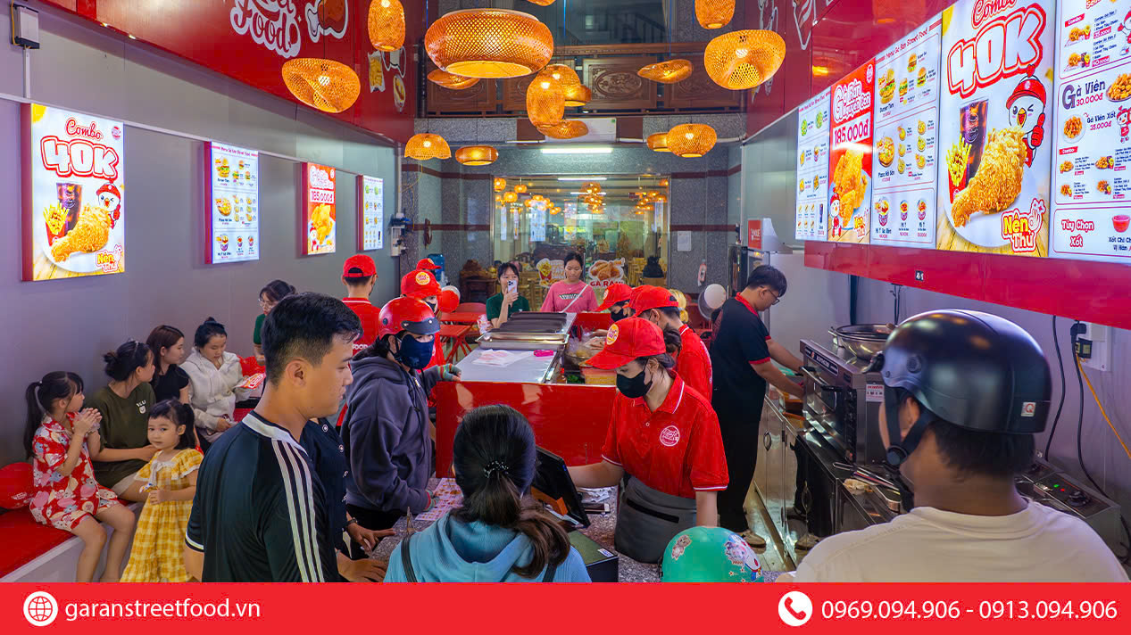 KHAI TRƯƠNG GÀ RÁN STREET FOOD CÀ MAU – BÙNG NỔ CÙNG ANH LĨNH