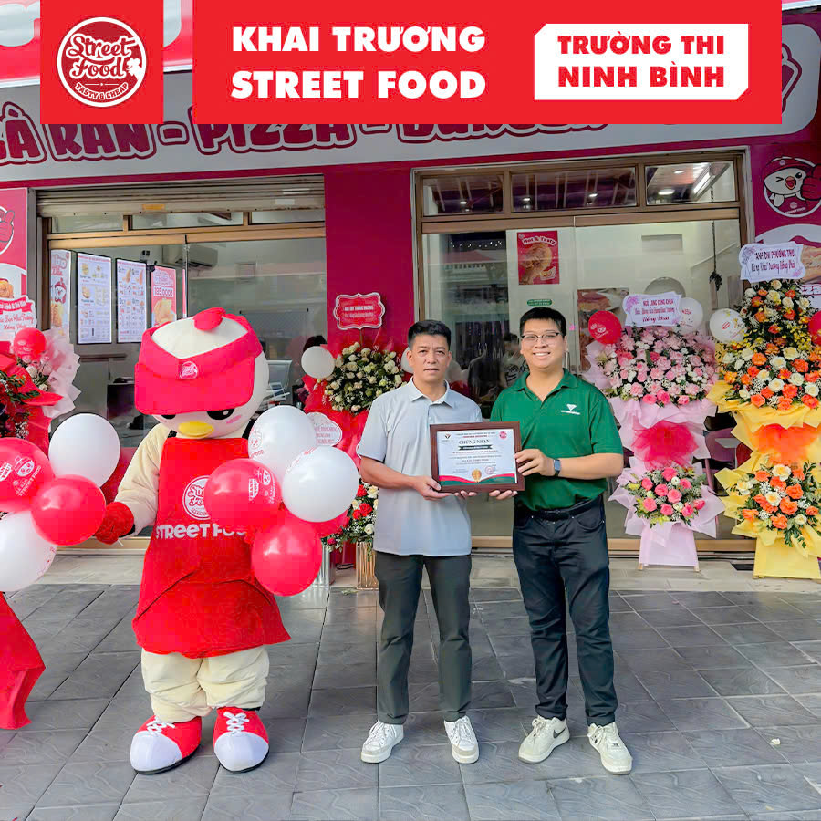 CÙNG STREET FOOD KHAI TRƯƠNG CỬA HÀNG MỚI ANH BÌNH TẠI NINH BÌNH