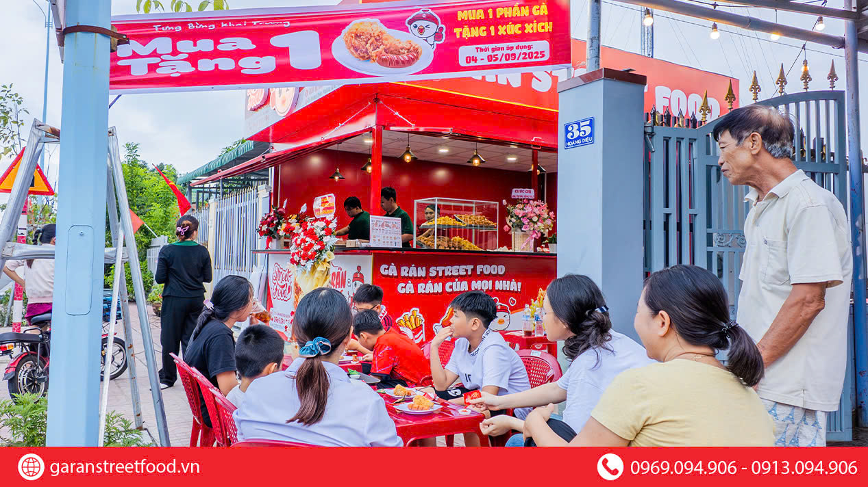 KHAI TRƯƠNG STREET FOOD LA GI - VỢ CHỒNG CHỊ NGA BÙNG NỔ NGÀY ĐẦU TIÊN