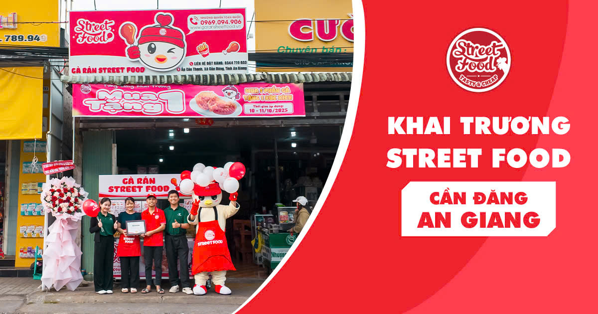 DÁM BẮT ĐẦU – DÁM THÀNH CÔNG: CÂU CHUYỆN VỢ CHỒNG ANH HẬU CÙNG STREET FOOD