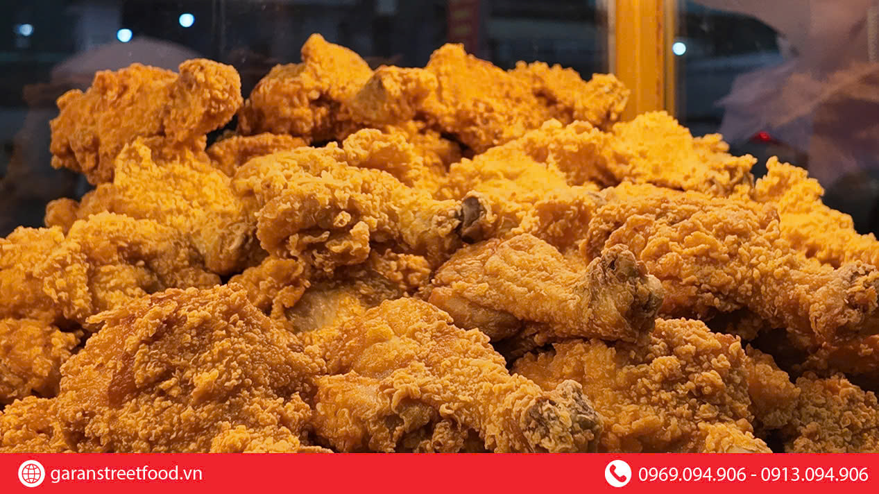 CHỈ TỪ 49 TRIỆU – SỞ HỮU NGAY XE GÀ RÁN CHUẨN THƯƠNG HIỆU STREET FOOD
