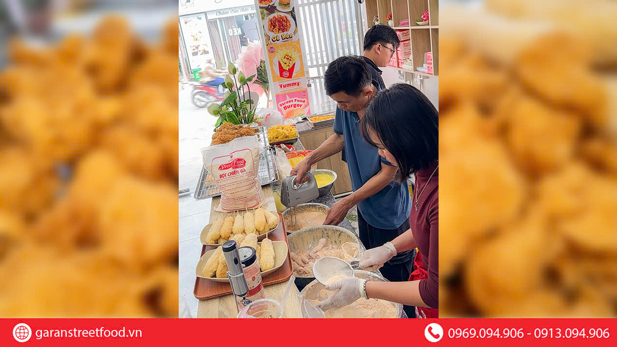 KHAI TRƯƠNG STREET FOOD QUỲNH LƯU, NGHỆ AN - CỬA HÀNG NĂM SUẤT NGAY NGÀY ĐẦU