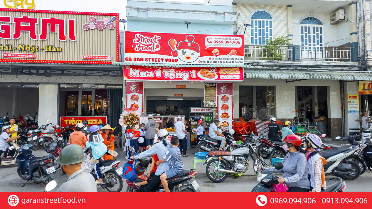 CHÚC MỪNG KHAI TRƯƠNG GÀ RÁN STREET FOOD CẦN THƠ – MỘT KHỞI ĐẦU RẤT THẬT VÀ ĐÁNG TRÂN TRỌNG