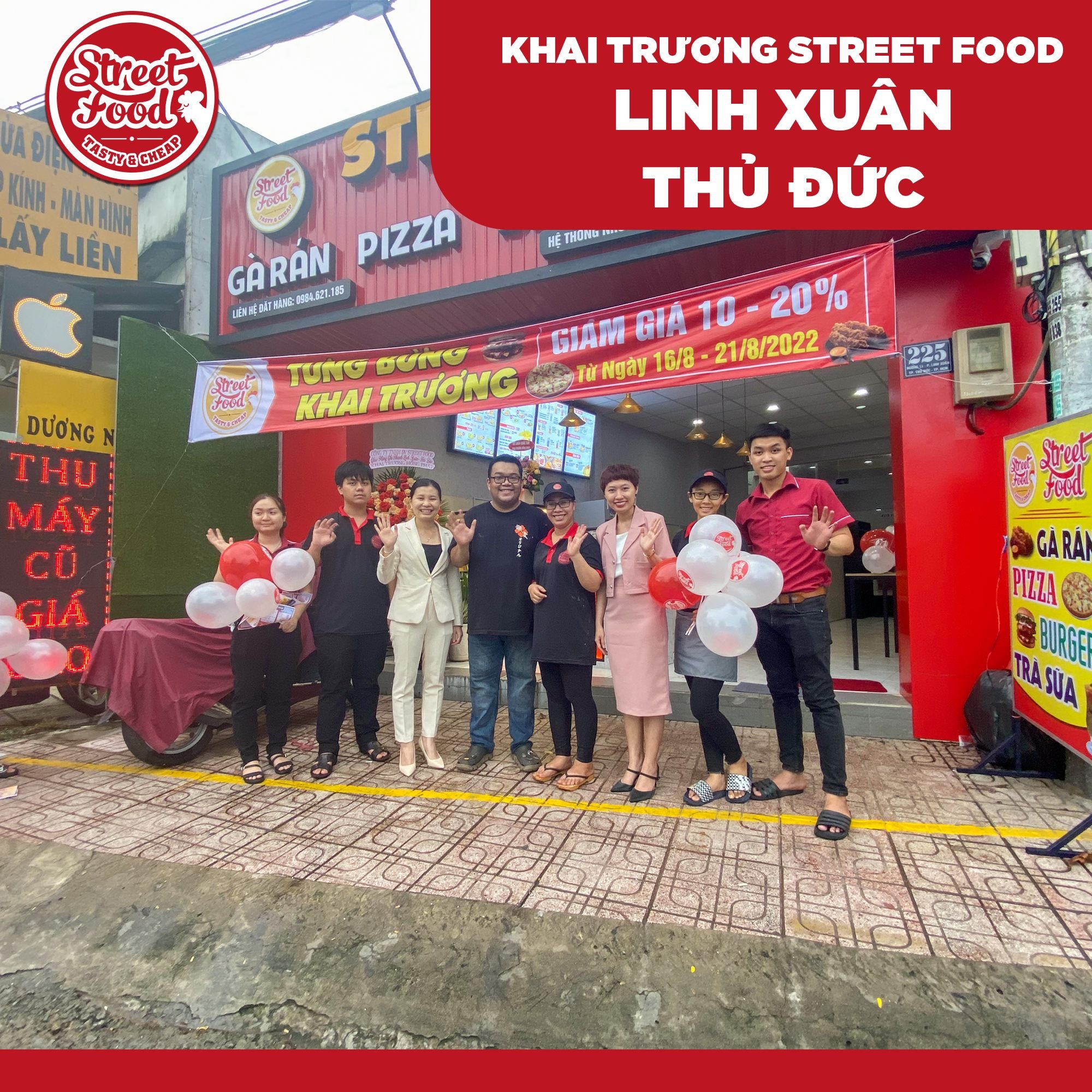 Khai trương Street Food Linh Xuân - Thủ Đức