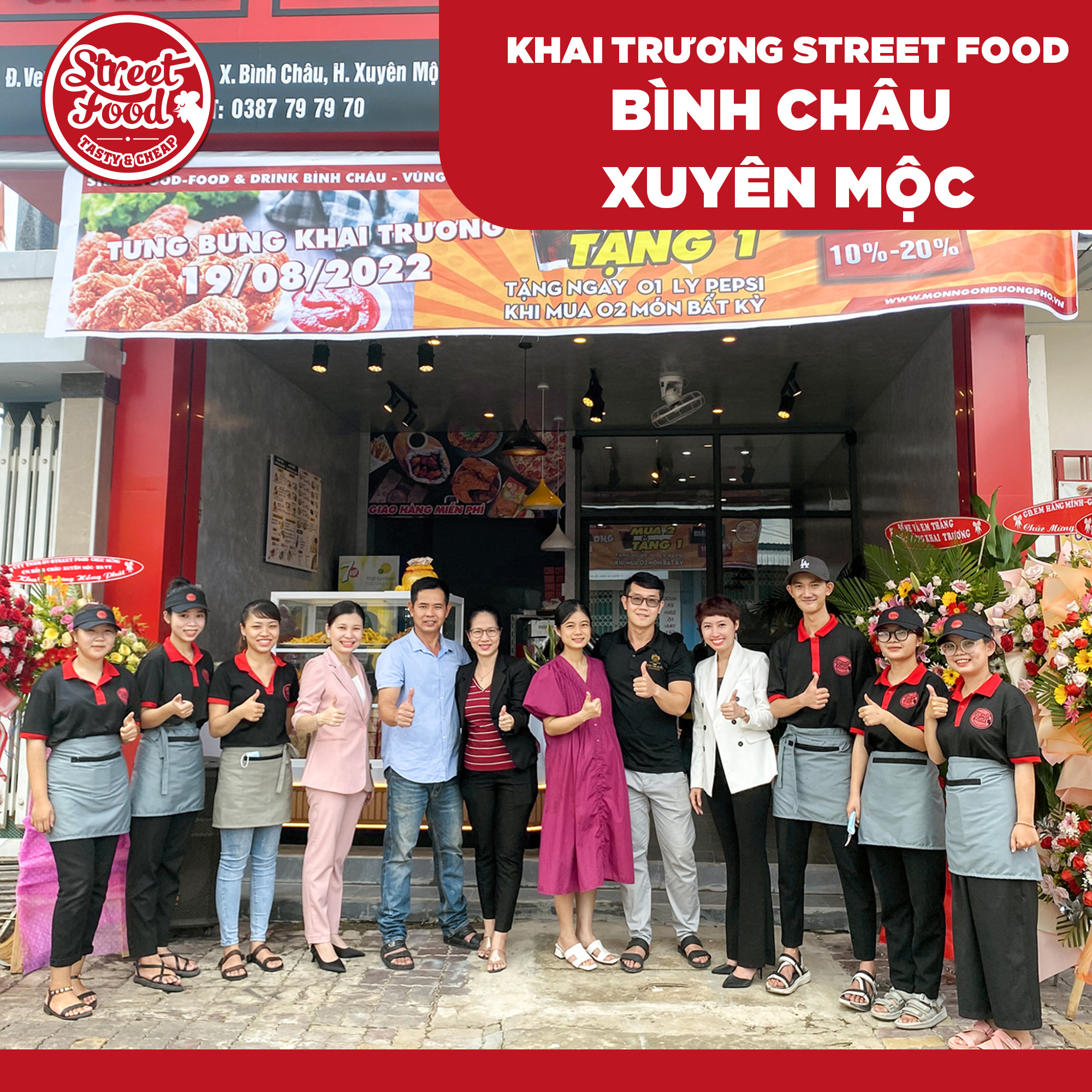 Khai Trương Street Food Bình Châu - Xuyên Mộc