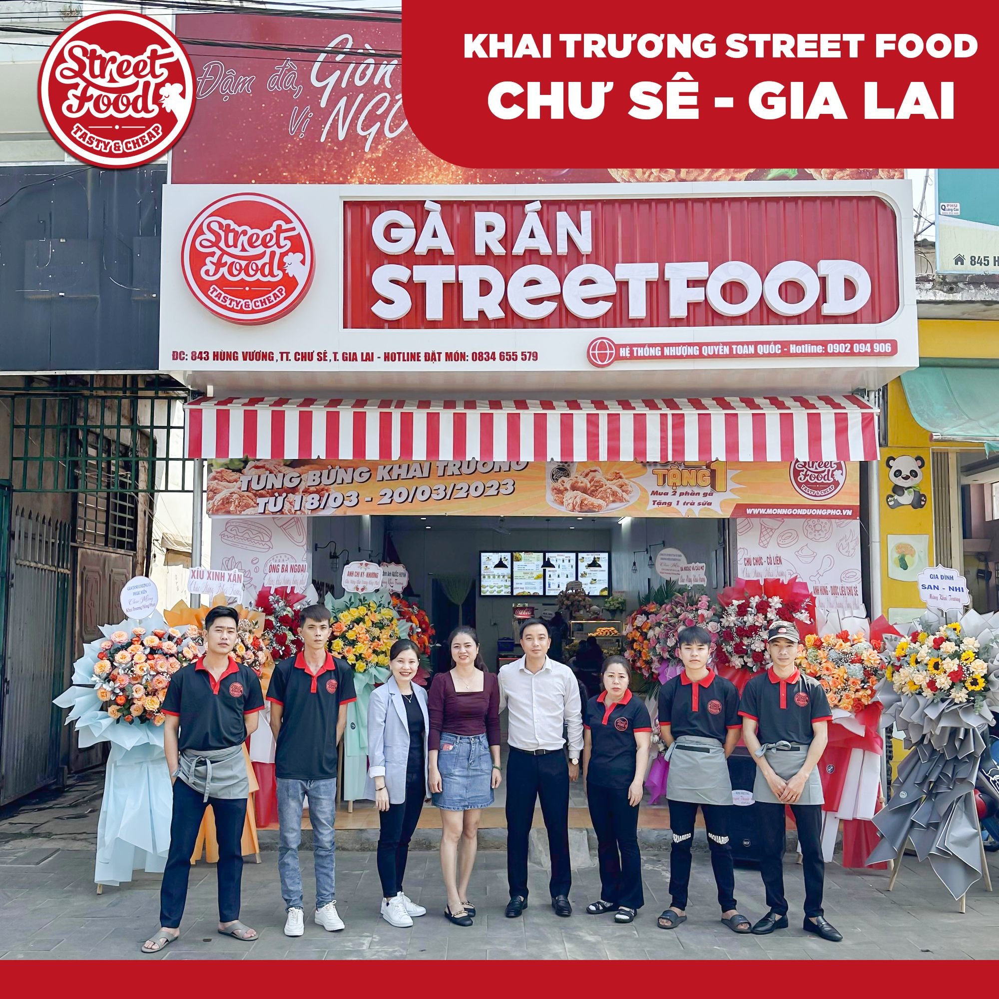 Khai trương Street Food Chư Sê - Gia Lai