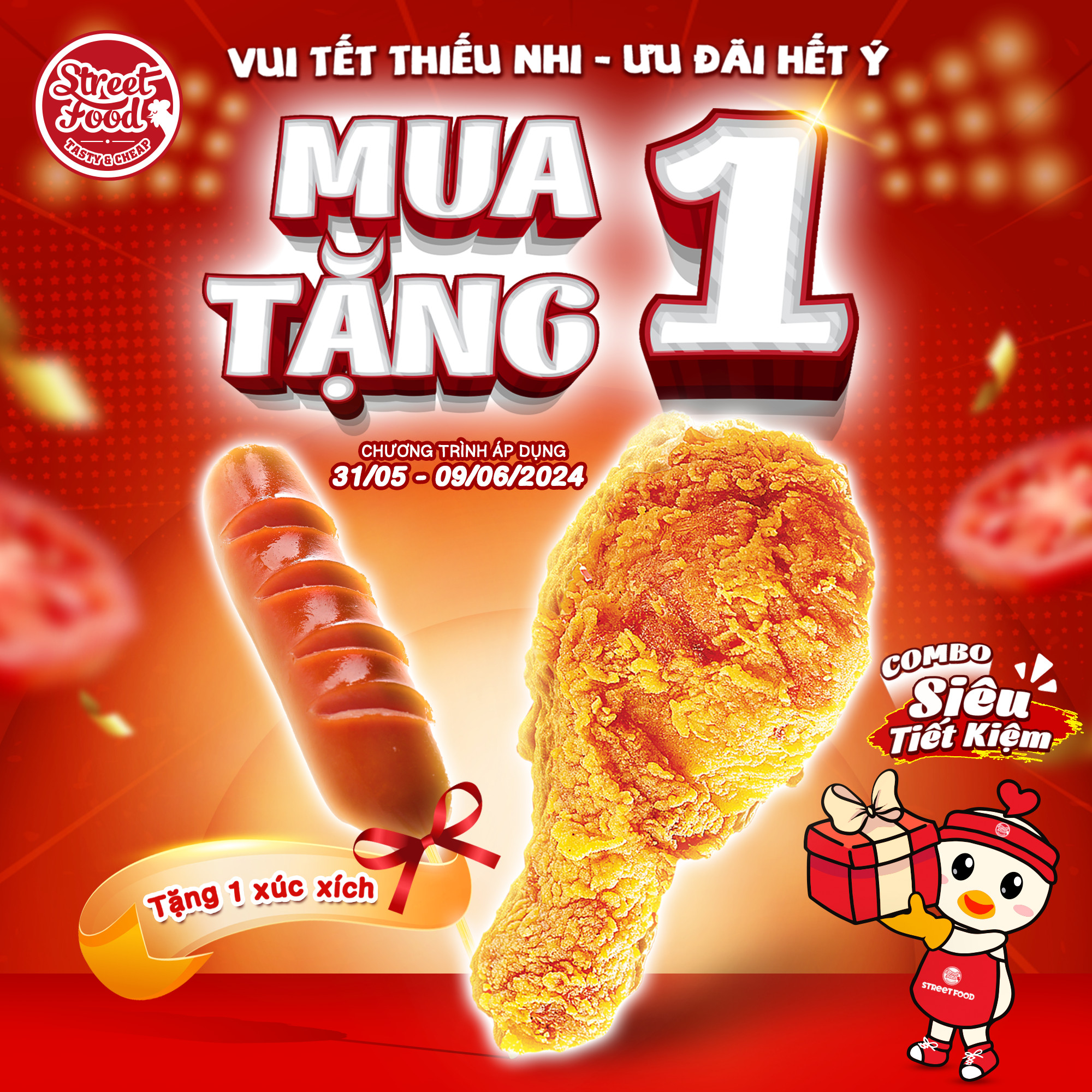 khuyến mãi Vui tết thiếu nhi ưu đãi hết ý