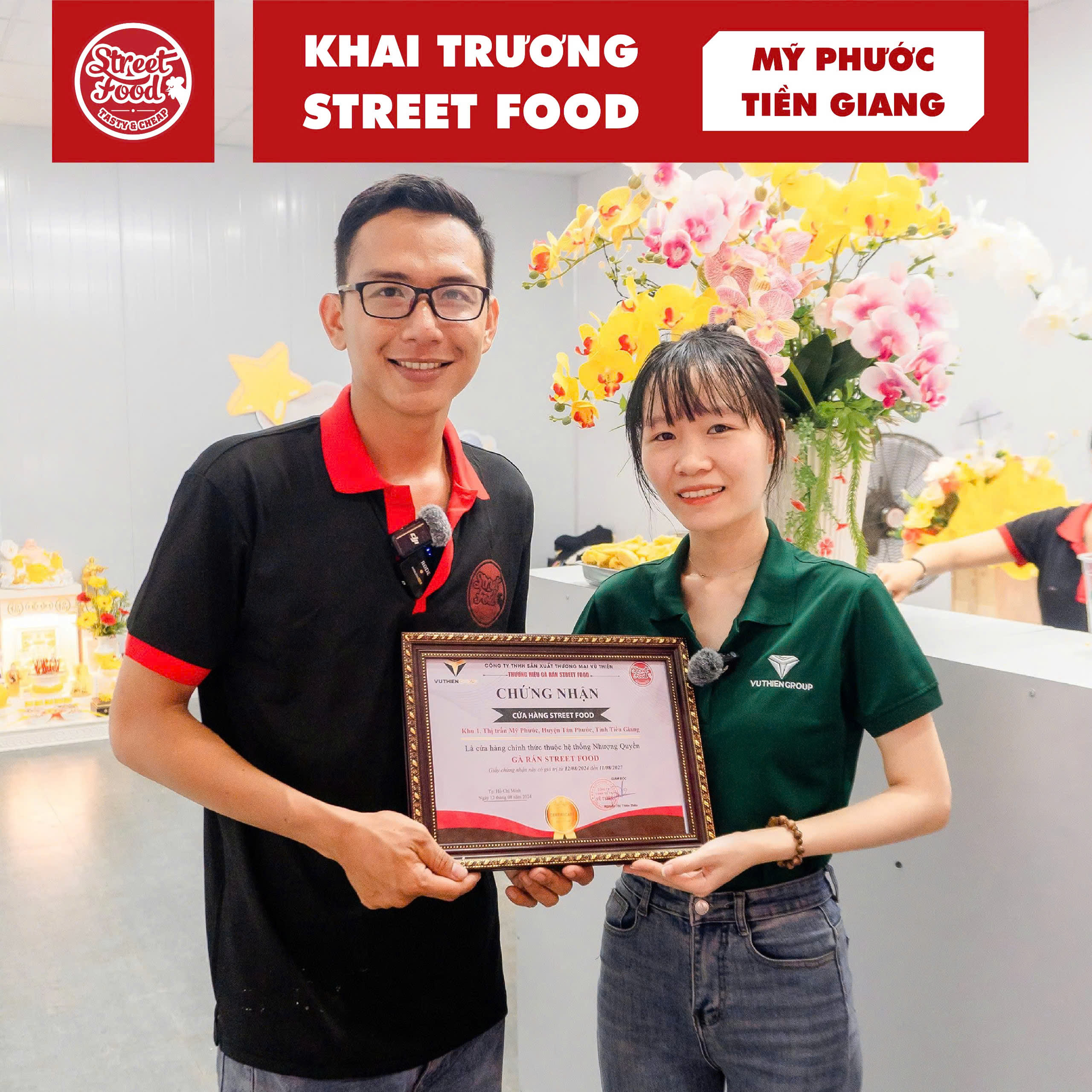 Khai trương Street Food Mỹ Phước - Tiền Giang