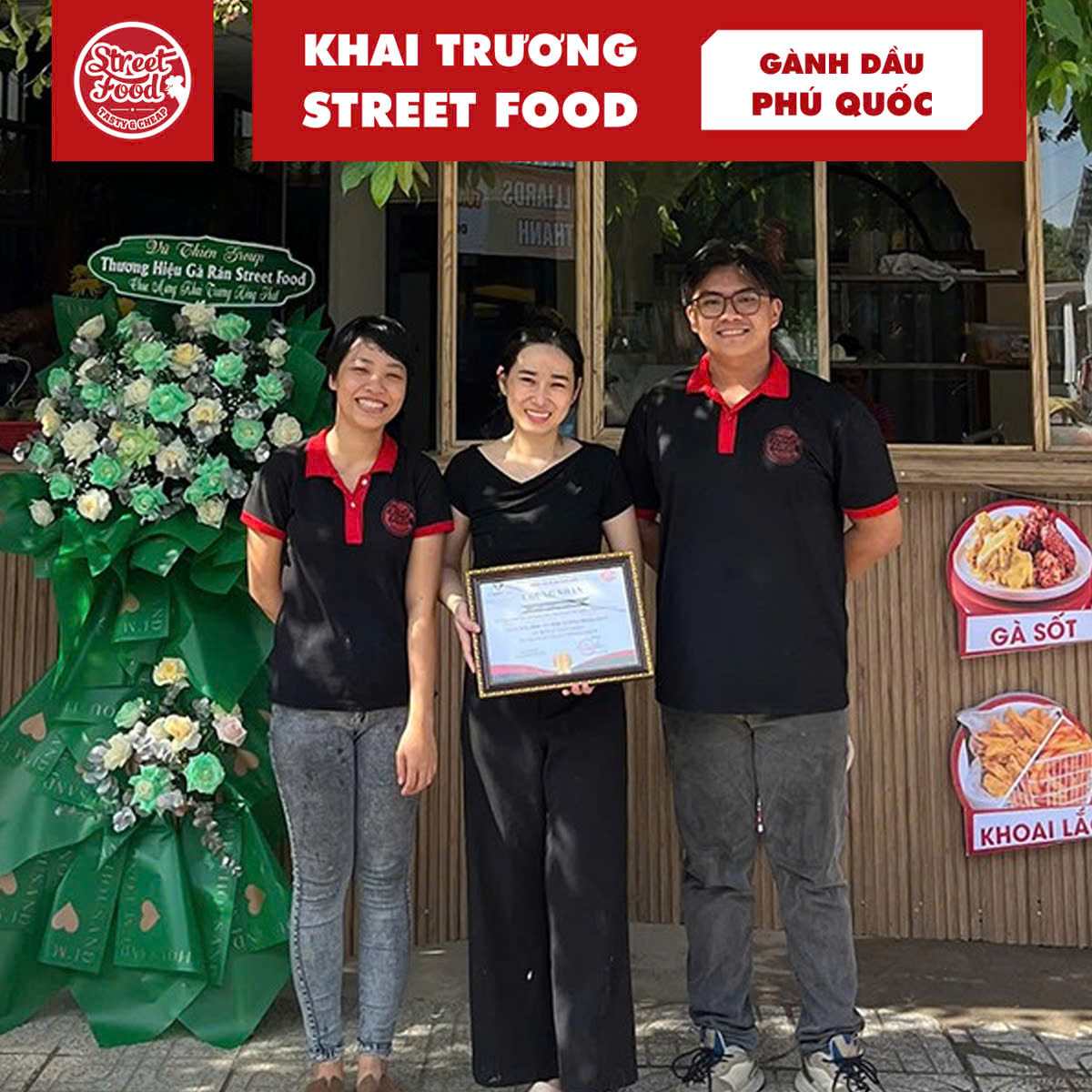 Khai trương Gà Rán Street Food Phú Quốc