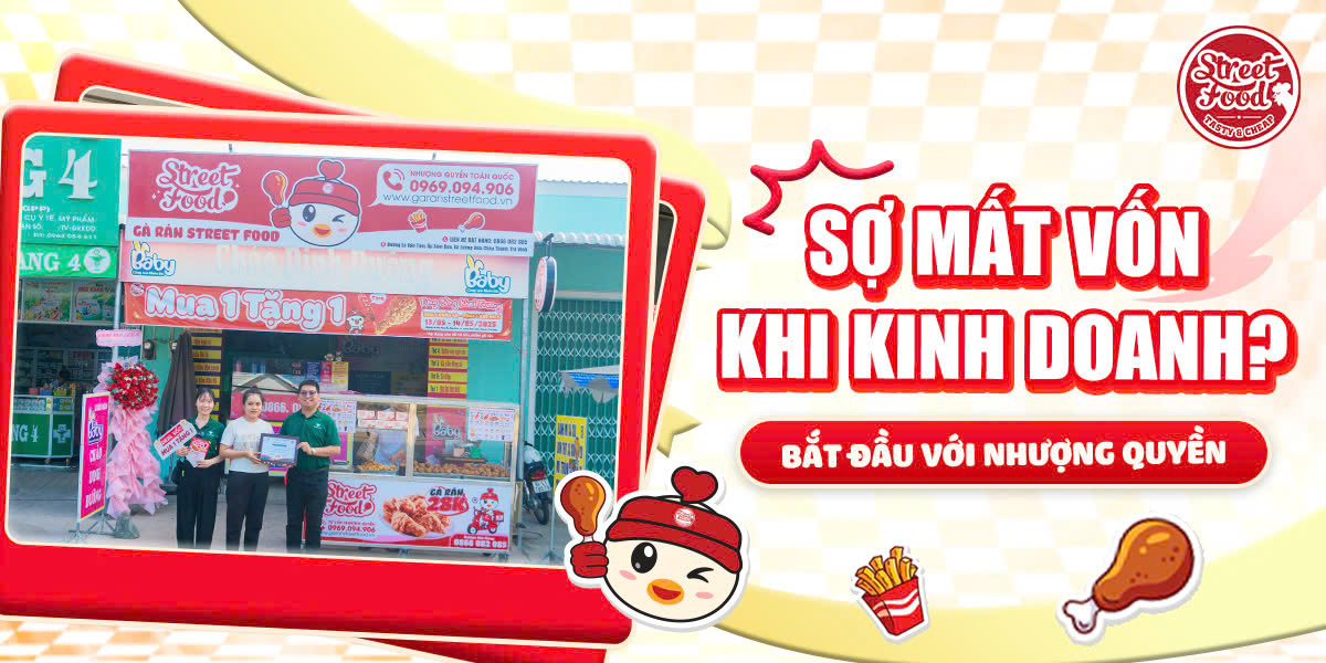 SỢ MẤT VỐN KHI KINH OANH? BẮT ĐẦU VỚI NHƯỢNG QUYỀN