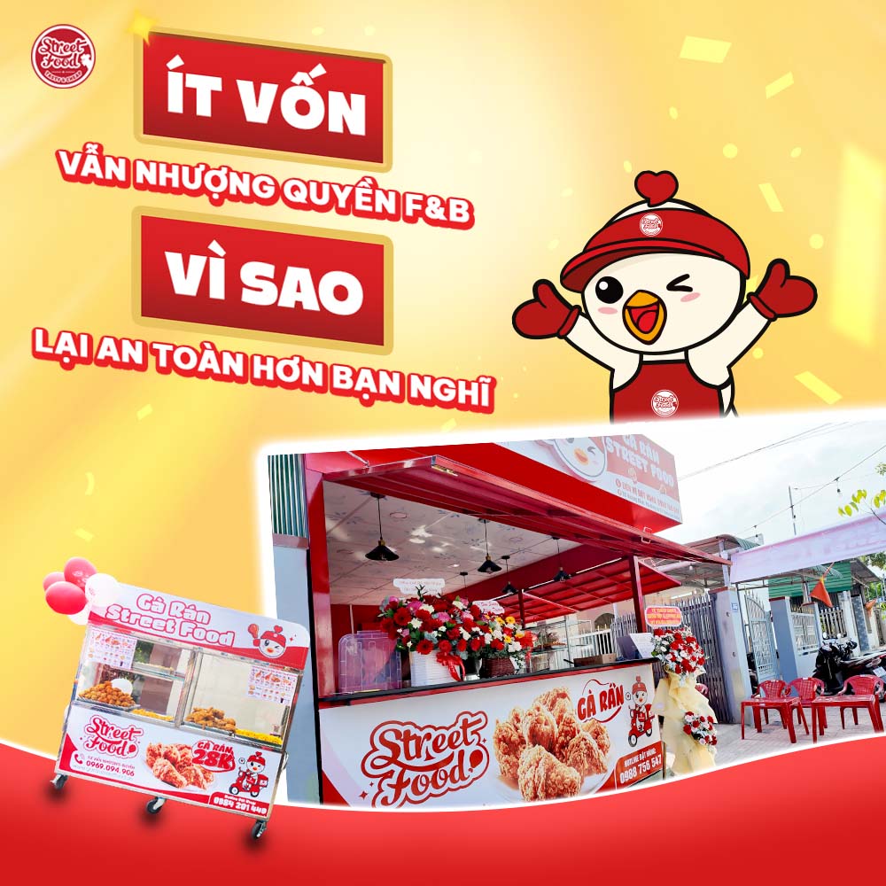 ÍT VỐN VẪN NHƯỢNG QUYỀN F&B - VÌ SAO LẠI AN TOÀN HƠN BẠN NGHĨ?