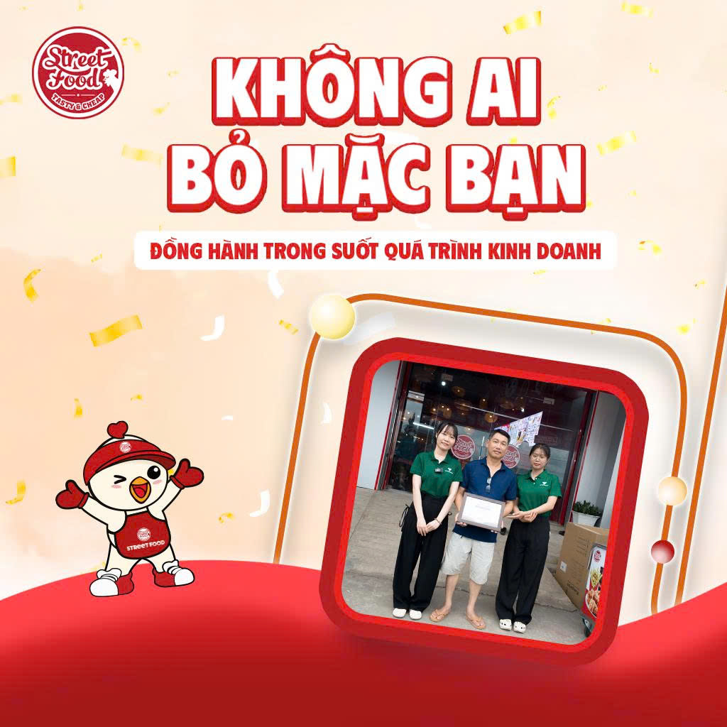 KHÔNG AI BỎ MẶC BẠN - ĐỒNG HÀNH TRONG SUỐT QUÁ TRÌNH KINH DOANH