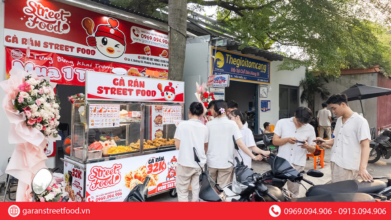 CHÚC MỪNG KHAI TRƯƠNG RỰC RỠ TẠI STREET FOOD AN KHÁNH - TP. HỒ CHÍ MINH