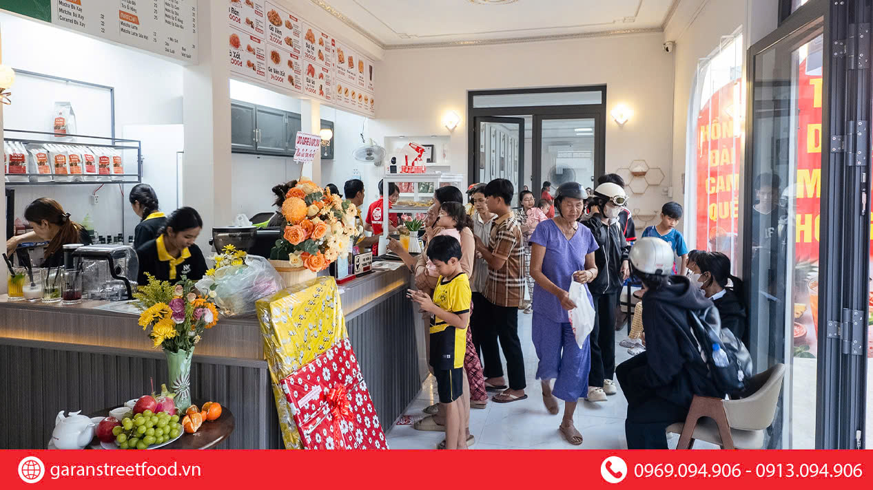 CHÚC MỪNG KHAI TRƯƠNG RỰC RỠ GÀ RÁN STREET FOOD BÌNH MỸ - AN GIANG