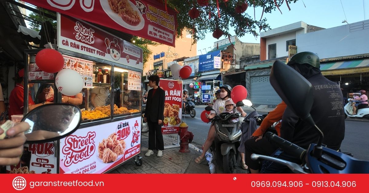 Nhượng Quyền Gà Rán Street Food Vườn Lài