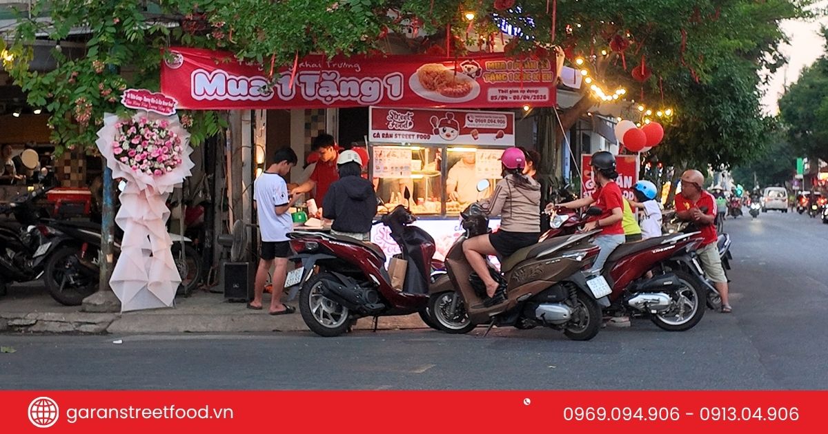 Nhượng Quyền Gà Rán Street Food Vườn Lài