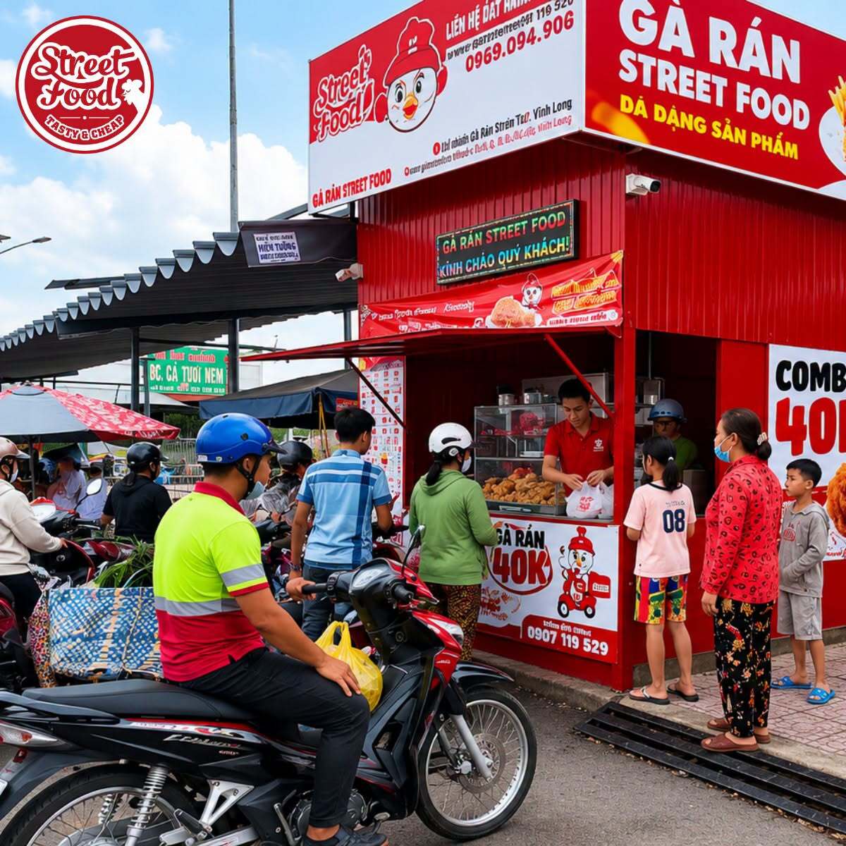 Khai Trương Street Food Vĩnh Long 