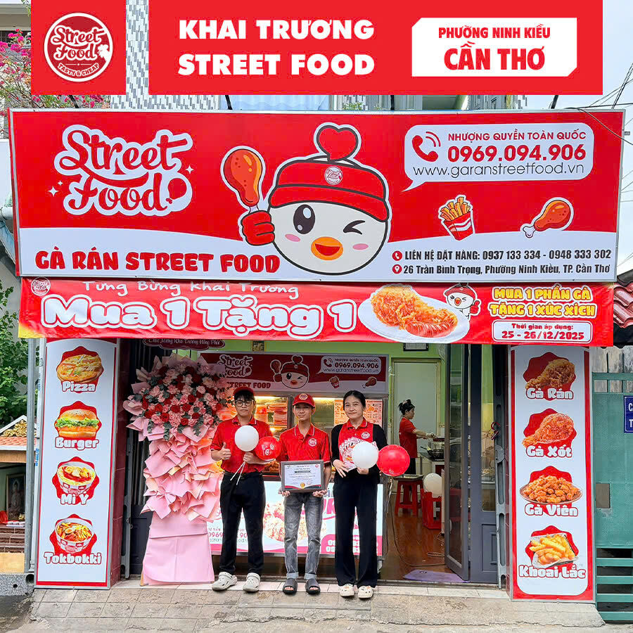 Chi nhánh Street Food — Ninh Kiều · Cần Thơ