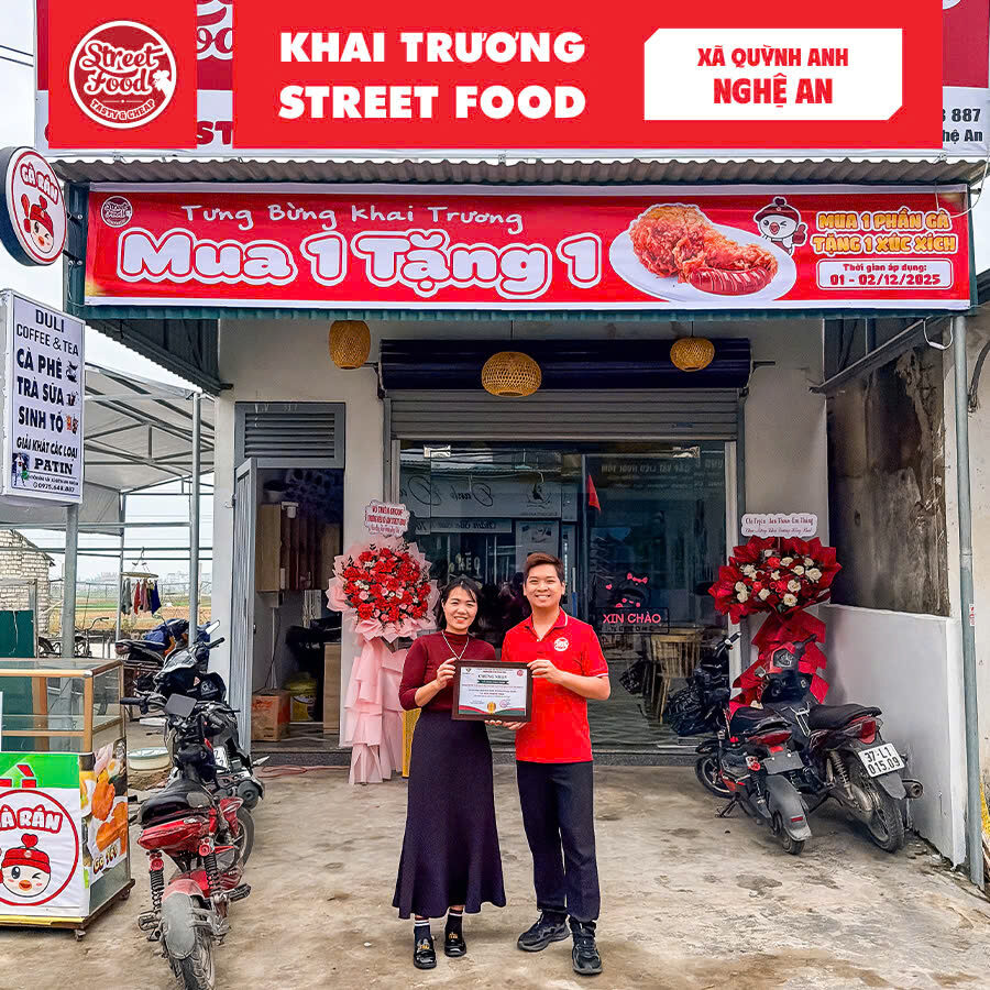 Chi nhánh Street Food — Quỳnh Anh · Nghệ An