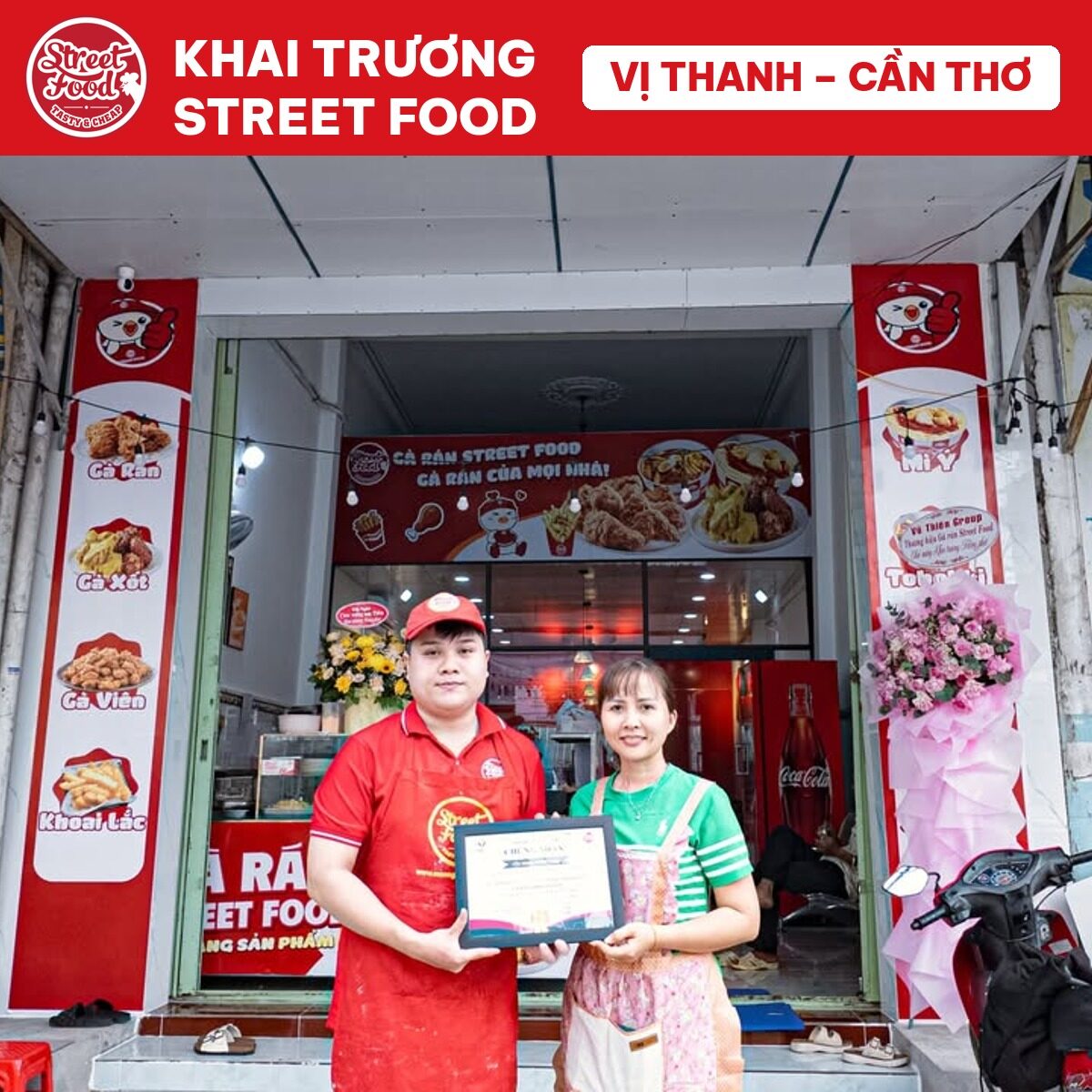 Khai trương Street Food Vị Thanh – Cần Thơ